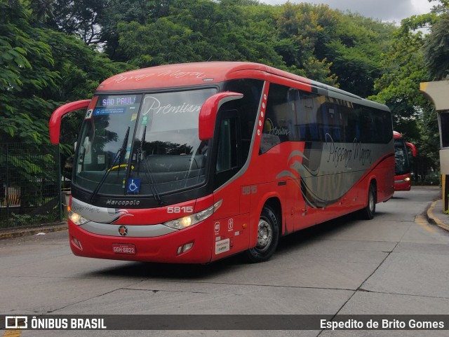 Empresa de Ônibus Pássaro Marron 5815 na cidade de São Paulo, São Paulo, Brasil, por Espedito de Brito Gomes. Número da foto: #9862211.