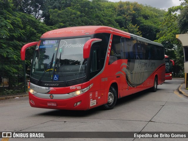 Empresa de Ônibus Pássaro Marron 5815 na cidade de São Paulo, São Paulo, Brasil, por Espedito de Brito Gomes. ID da foto: 9862211.