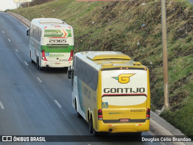 Empresa Gontijo de Transportes 14680 na cidade de Belo Horizonte, Minas Gerais, Brasil, por Douglas Célio Brandao. ID da foto: 9861848.