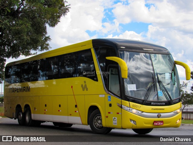 Viação Itapemirim 60017 na cidade de Brasília, Distrito Federal, Brasil, por Daniel Chaves. Número da foto: #9861841.