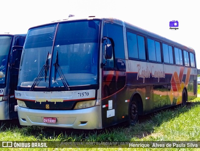 Rápido Campinas 71570 na cidade de Hortolândia, São Paulo, Brasil, por Henrique Alves de Paula Silva. ID da foto: 9860931.