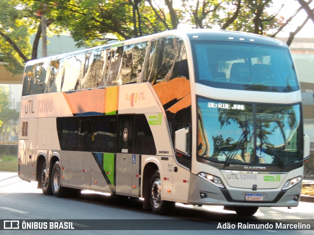 UTIL - União Transporte Interestadual de Luxo 13108 na cidade de Belo Horizonte, Minas Gerais, Brasil, por Adão Raimundo Marcelino. ID da foto: 9862098.