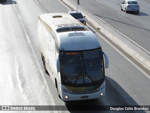 Empresa Gontijo de Transportes 18340 na cidade de Belo Horizonte, Minas Gerais, Brasil, por Douglas Célio Brandao. Número da foto: #9865714.