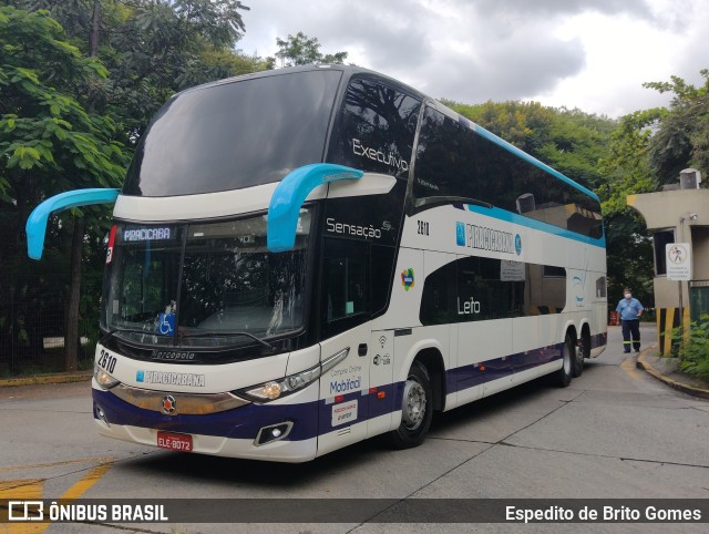 Viação Piracicabana 2610 na cidade de São Paulo, São Paulo, Brasil, por Espedito de Brito Gomes. Número da foto: #9864193.