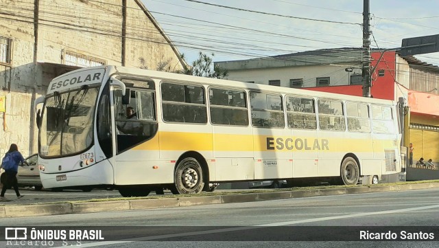 Auto Viação ABC - Escolar 07673 na cidade de São Bernardo do Campo, São Paulo, Brasil, por Ricardo Santos. Número da foto: #9862555.