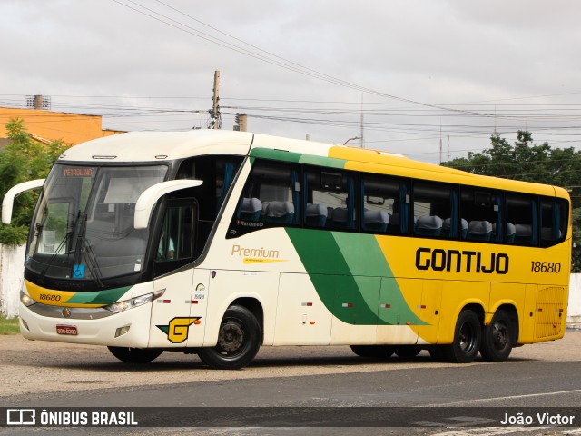 Empresa Gontijo de Transportes 18680 na cidade de Teresina, Piauí, Brasil, por João Victor. ID da foto: 9864045.