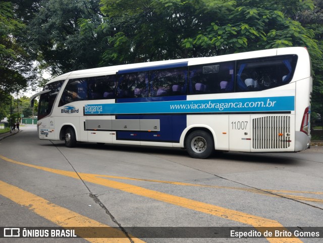 Auto Viação Bragança 11.007 na cidade de São Paulo, São Paulo, Brasil, por Espedito de Brito Gomes. Número da foto: #9866404.
