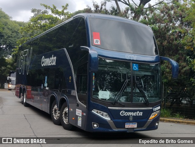 Viação Cometa 721306 na cidade de São Paulo, São Paulo, Brasil, por Espedito de Brito Gomes. Número da foto: #9866380.