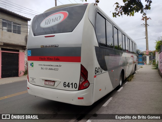 Viação Mimo 6410 na cidade de Franco da Rocha, São Paulo, Brasil, por Espedito de Brito Gomes. ID da foto: 9866343.