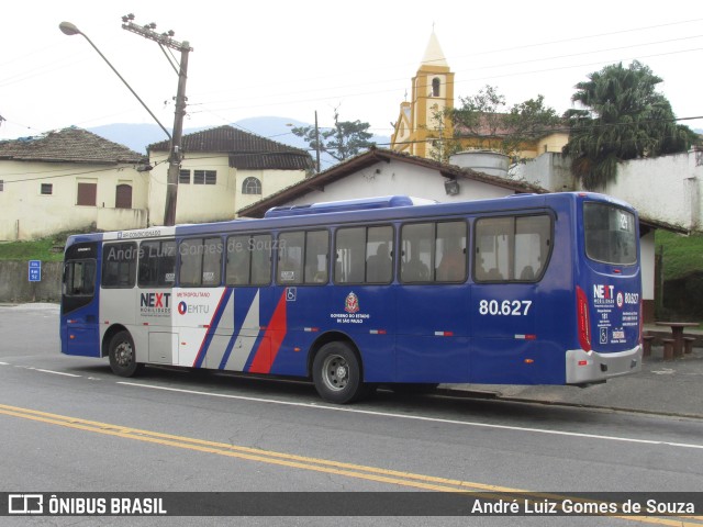 Next Mobilidade - ABC Sistema de Transporte 80.627 na cidade de Santo André, São Paulo, Brasil, por André Luiz Gomes de Souza. ID da foto: 9866401.