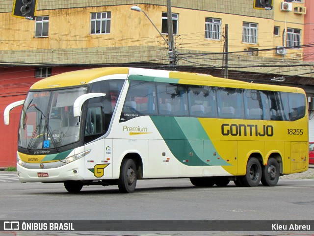 Empresa Gontijo de Transportes 18255 na cidade de Fortaleza, Ceará, Brasil, por Kieu Abreu. ID da foto: 9865217.