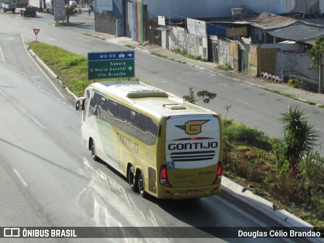 Empresa Gontijo de Transportes 19280 na cidade de Belo Horizonte, Minas Gerais, Brasil, por Douglas Célio Brandao. ID da foto: 9864808.