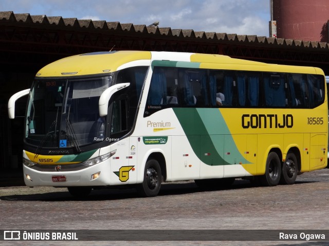 Empresa Gontijo de Transportes 18585 na cidade de Vitória da Conquista, Bahia, Brasil, por Rava Ogawa. Número da foto: #9863864.
