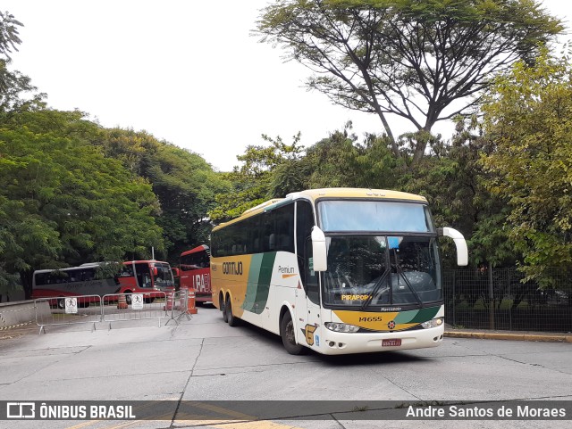 Empresa Gontijo de Transportes 14655 na cidade de São Paulo, São Paulo, Brasil, por Andre Santos de Moraes. ID da foto: 9864761.