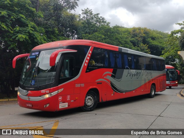 Empresa de Ônibus Pássaro Marron 5815 na cidade de São Paulo, São Paulo, Brasil, por Espedito de Brito Gomes. Número da foto: #9864258.