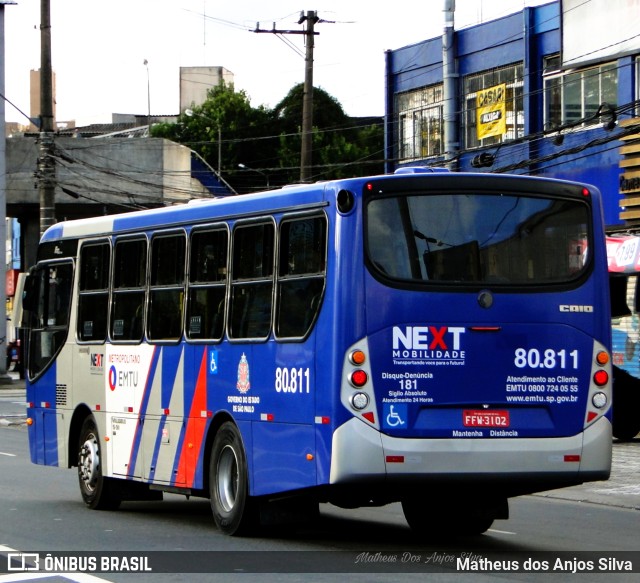 Next Mobilidade - ABC Sistema de Transporte 80.811 na cidade de São Bernardo do Campo, São Paulo, Brasil, por Matheus dos Anjos Silva. Número da foto: #9863448.