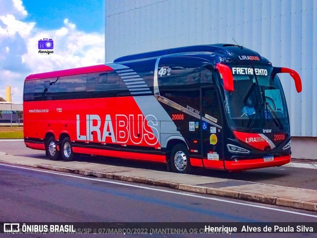 Lirabus 20008 na cidade de Campinas, São Paulo, Brasil, por Henrique Alves de Paula Silva. ID da foto: 9866159.