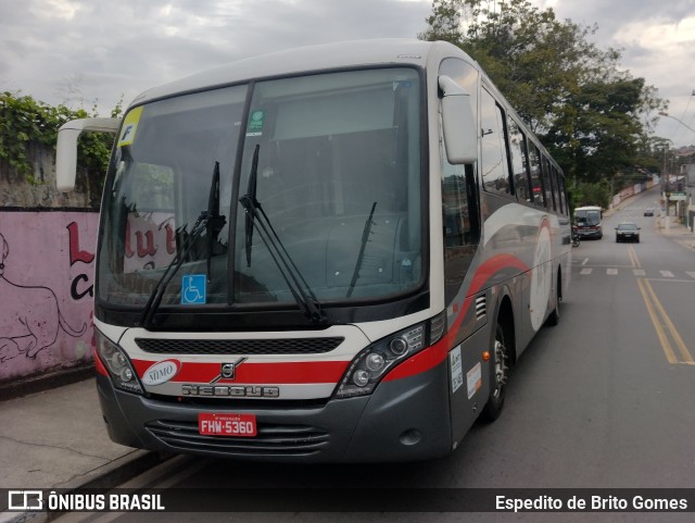 Viação Mimo 6410 na cidade de Franco da Rocha, São Paulo, Brasil, por Espedito de Brito Gomes. Número da foto: #9866326.