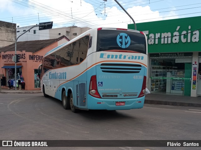 Emtram 4830 na cidade de Barra da Estiva, Bahia, Brasil, por Flávio  Santos. Número da foto: #9862657.