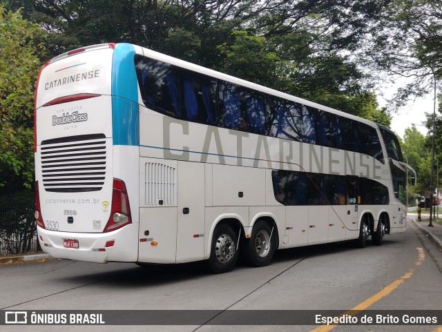 Auto Viação Catarinense 3530 na cidade de São Paulo, São Paulo, Brasil, por Espedito de Brito Gomes. ID da foto: 9866376.