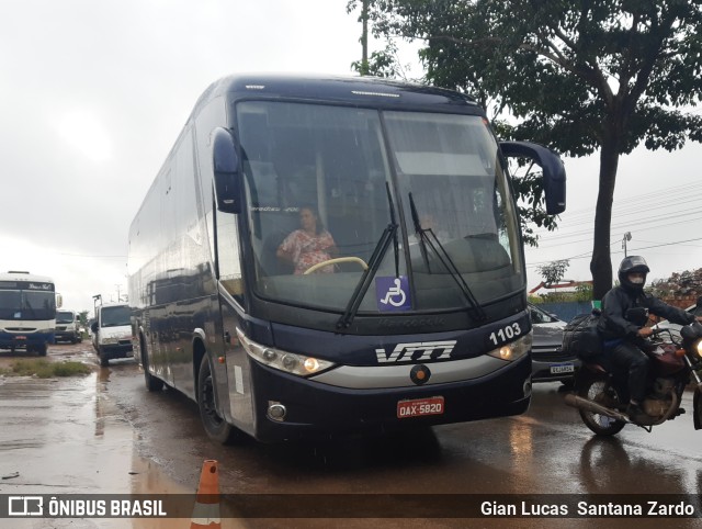 Viação Marlim 1103 na cidade de Porto Velho, Rondônia, Brasil, por Gian Lucas  Santana Zardo. Número da foto: #9865558.