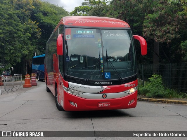 Empresa de Ônibus Pássaro Marron 5947 na cidade de São Paulo, São Paulo, Brasil, por Espedito de Brito Gomes. Número da foto: #9864264.