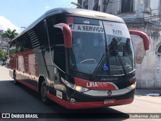 Lirabus 12131 na cidade de Santos, São Paulo, Brasil, por Guilherme Justo. ID da foto: 9865204.