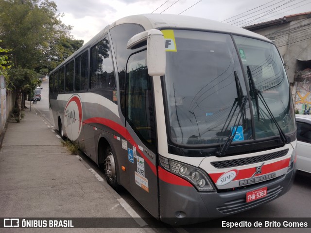Viação Mimo 6410 na cidade de Franco da Rocha, São Paulo, Brasil, por Espedito de Brito Gomes. Número da foto: #9866361.