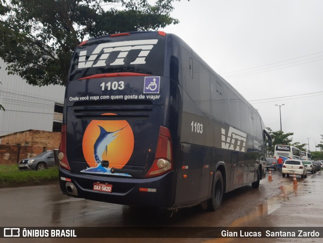 Viação Marlim 1103 na cidade de Porto Velho, Rondônia, Brasil, por Gian Lucas  Santana Zardo. Número da foto: #9865567.