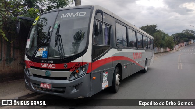 Viação Mimo 5550 na cidade de Franco da Rocha, São Paulo, Brasil, por Espedito de Brito Gomes. Número da foto: #9866335.