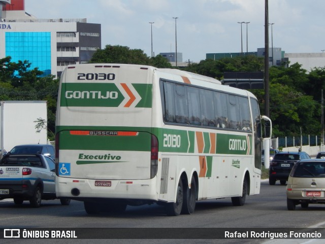 Empresa Gontijo de Transportes 20130 na cidade de Aracaju, Sergipe, Brasil, por Rafael Rodrigues Forencio. ID da foto: 9862863.