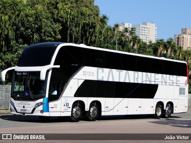 Auto Viação Catarinense 321313 na cidade de Curitiba, Paraná, Brasil, por João Victor. ID da foto: 9866534.