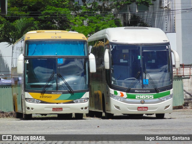 Empresa Gontijo de Transportes 14950 na cidade de Eunápolis, Bahia, Brasil, por Iago Santos Santana. ID da foto: 9868094.