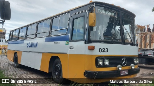 Auto Ônibus Soamin 023 na cidade de Volta Redonda, Rio de Janeiro, Brasil, por Mateus Barbara da Silva. Número da foto: #9866924.