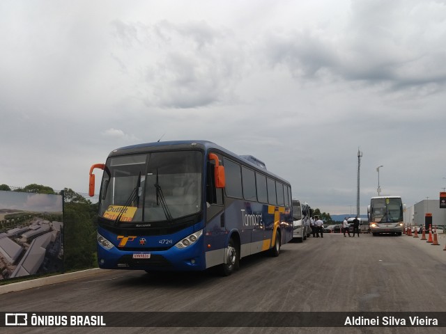 Transportadora Turística Tamboré 4724 na cidade de São Roque, São Paulo, Brasil, por Aldinei Silva Vieira . ID da foto: 9867029.