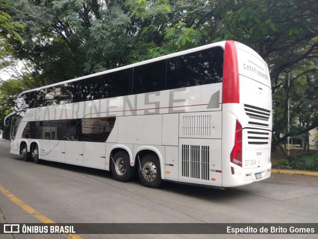 Auto Viação Catarinense 321304 na cidade de São Paulo, São Paulo, Brasil, por Espedito de Brito Gomes. Número da foto: #9868621.