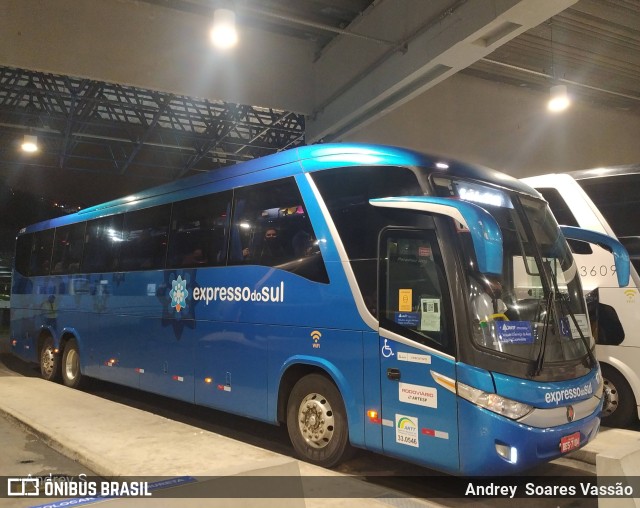 Expresso do Sul 17.104 na cidade de Santos, São Paulo, Brasil, por Andrey  Soares Vassão. Número da foto: #9868410.