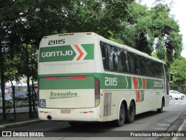 Empresa Gontijo de Transportes 21115 na cidade de São Paulo, São Paulo, Brasil, por Francisco Mauricio Freire. Número da foto: #9869139.