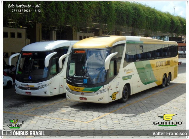 Empresa Gontijo de Transportes 19215 na cidade de Belo Horizonte, Minas Gerais, Brasil, por Valter Francisco. Número da foto: #9866623.