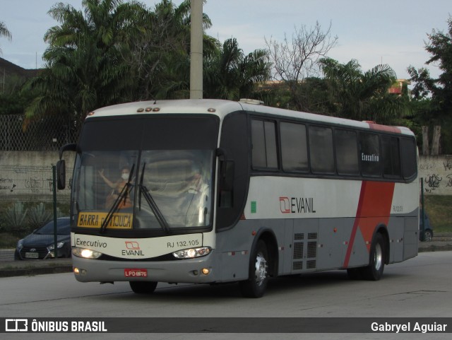 Evanil Transportes e Turismo RJ 132.105 na cidade de Rio de Janeiro, Rio de Janeiro, Brasil, por Gabryel Aguiar. ID da foto: 9867824.