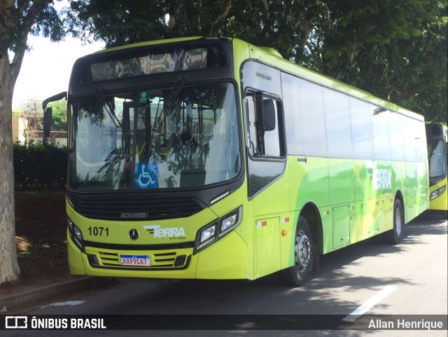 Terra Auto Viação 1071 na cidade de Paulínia, São Paulo, Brasil, por Allan Henrique. Número da foto: #9867267.
