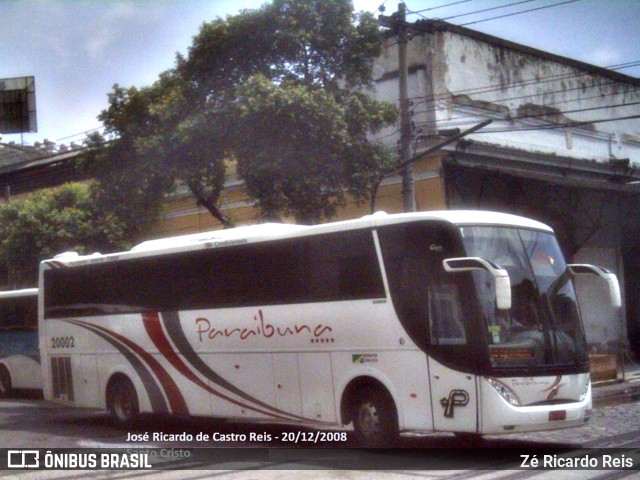 Paraibuna Transportes 20002 na cidade de Rio de Janeiro, Rio de Janeiro, Brasil, por Zé Ricardo Reis. Número da foto: #9867842.