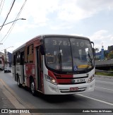Pêssego Transportes 4 7011 na cidade de São Paulo, São Paulo, Brasil, por Andre Santos de Moraes. Número da foto: #:id.