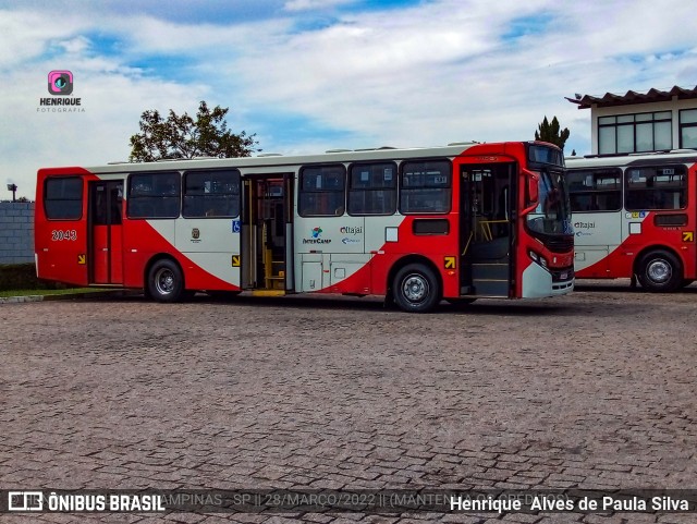 Itajaí Transportes Coletivos 2043 na cidade de Campinas, São Paulo, Brasil, por Henrique Alves de Paula Silva. Número da foto: #9870316.