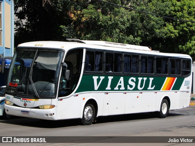 Viasul - Auto Viação Venâncio Aires 1010 na cidade de Lajeado, Rio Grande do Sul, Brasil, por João Victor. ID da foto: 9871781.