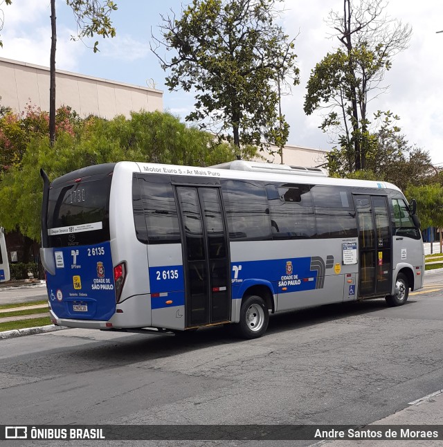 Transcooper > Norte Buss 2 6135 na cidade de São Paulo, São Paulo, Brasil, por Andre Santos de Moraes. Número da foto: #9871543.