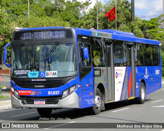 Next Mobilidade - ABC Sistema de Transporte 81.937 na cidade de São Bernardo do Campo, São Paulo, Brasil, por Matheus dos Anjos Silva. ID da foto: 9871391.