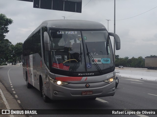Empresa de Ônibus Pássaro Marron 45.209 na cidade de São Paulo, São Paulo, Brasil, por Rafael Lopes de Oliveira. Número da foto: #9869941.