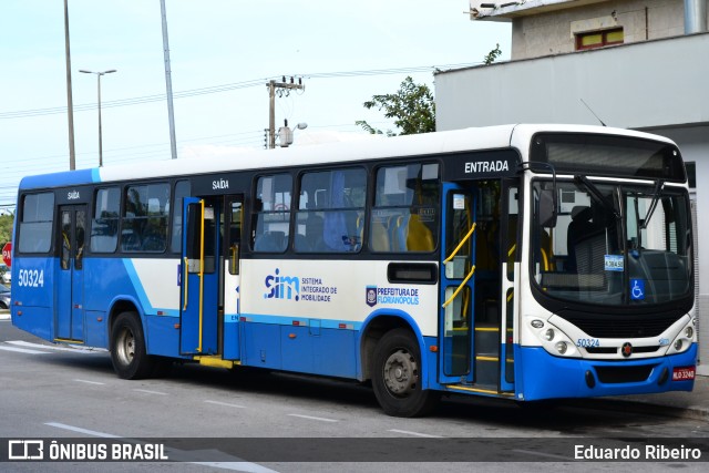 Transol Transportes Coletivos 50324 na cidade de Florianópolis, Santa Catarina, Brasil, por Eduardo Ribeiro. Número da foto: #9870852.