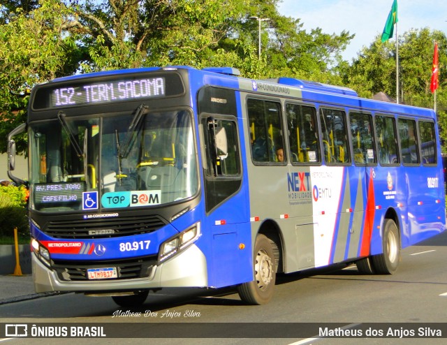 Next Mobilidade - ABC Sistema de Transporte 80.917 na cidade de São Bernardo do Campo, São Paulo, Brasil, por Matheus dos Anjos Silva. ID da foto: 9871107.